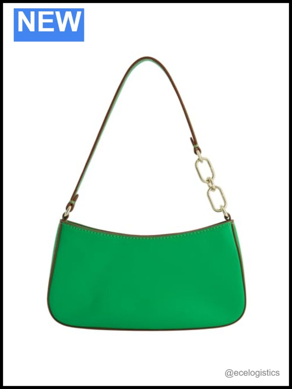 Women's Real Leather Mini Shoulder Bag, Chain Strap Crossbody Satchel